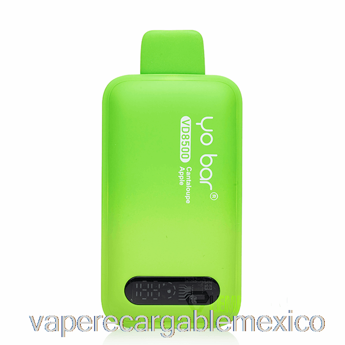 Vape Recargable Yo Bar Vd8500 Desechable Melón Manzana